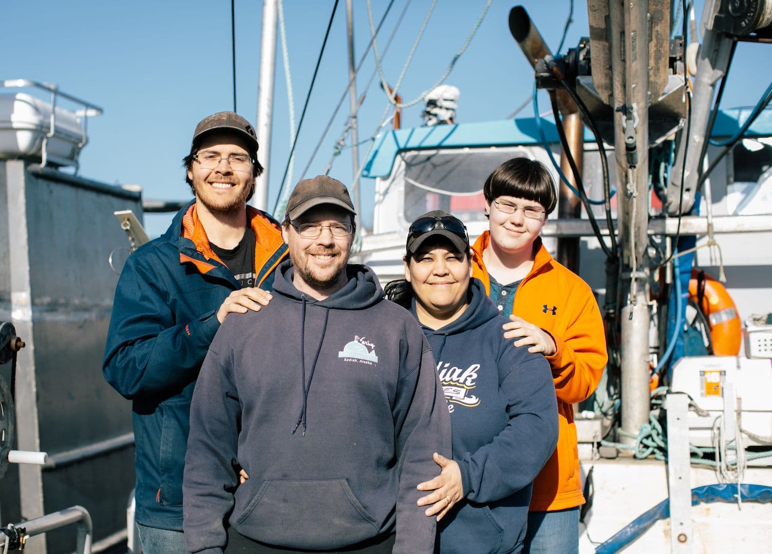 F/V Fish Tale, Len and Anita Carpenter